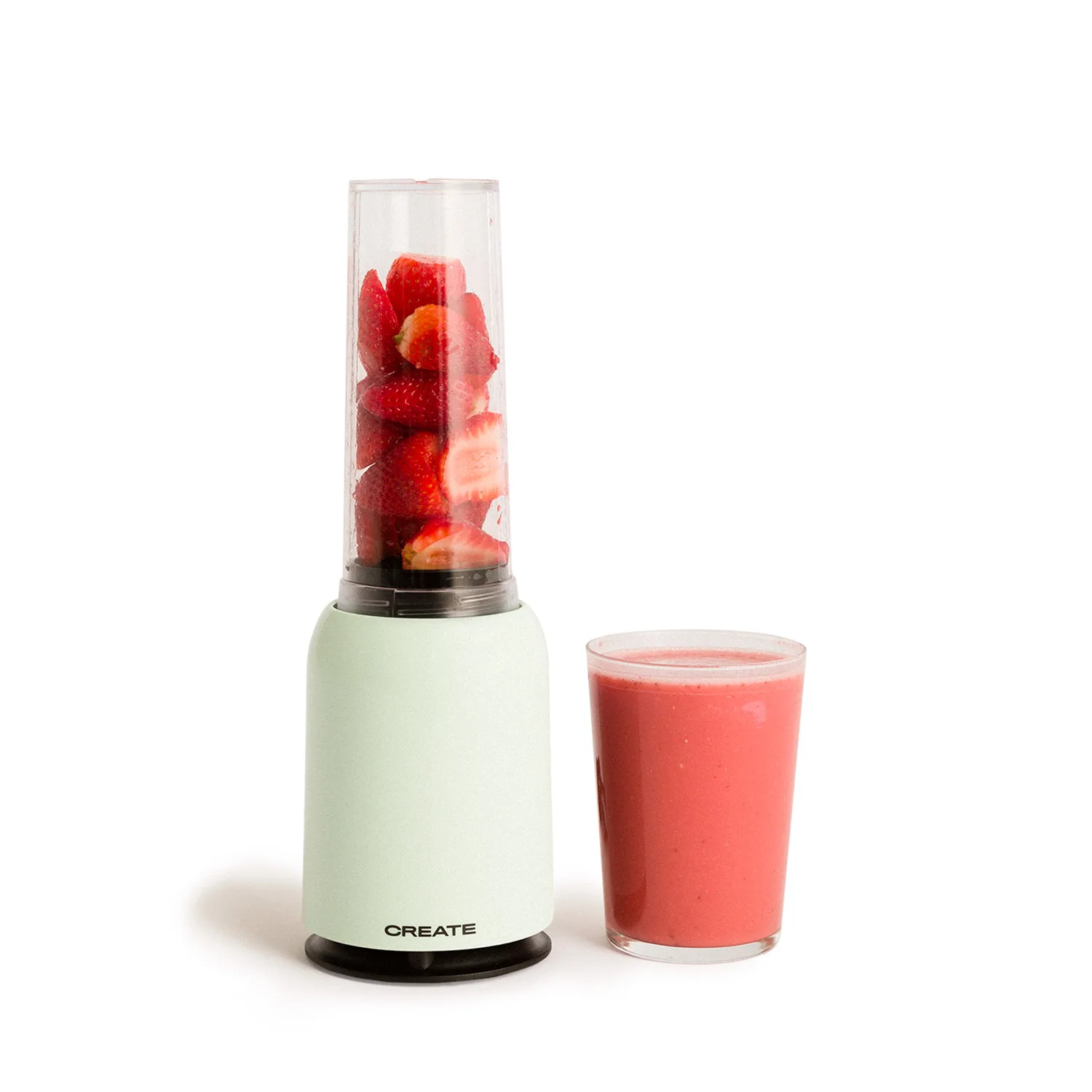 Create - 400 ml portable blender, for juices, smoothies and smoothies - bpa and toxic free - 230w - moi studio