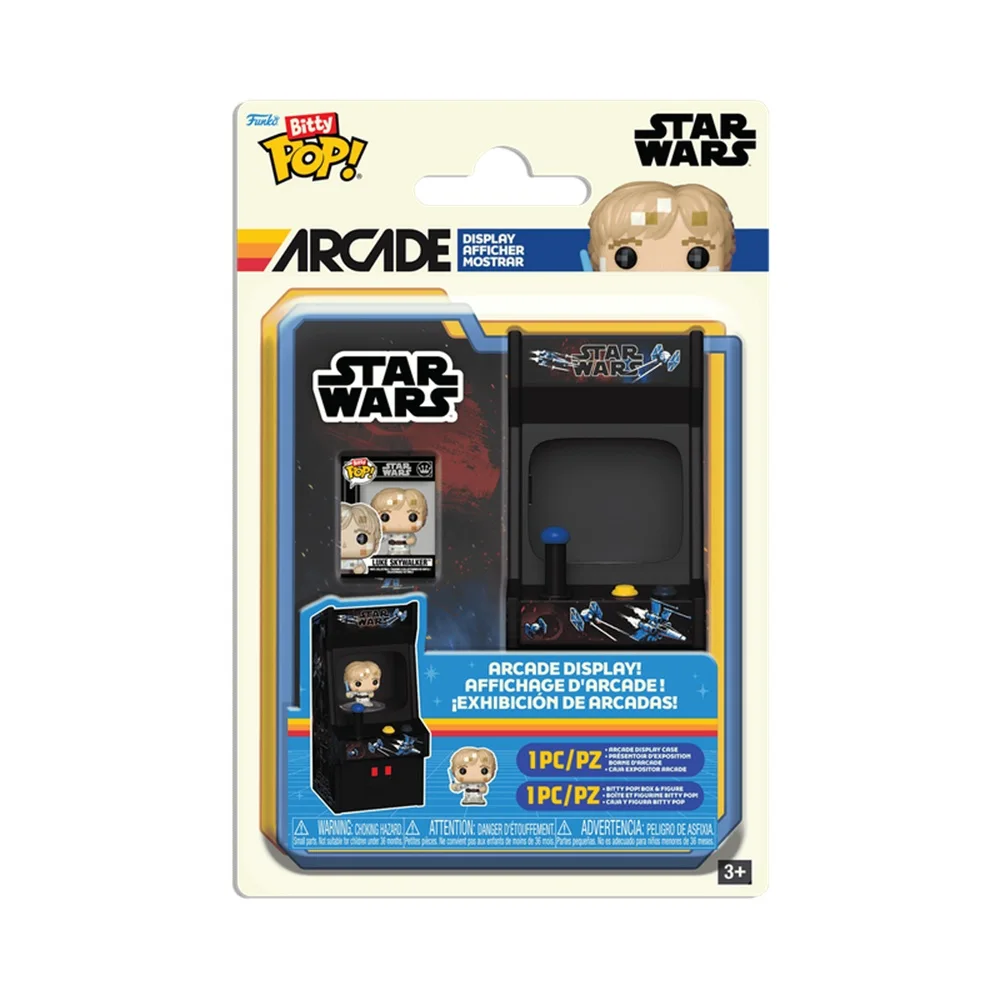 FUNKO BITTY POP! ARCADE: STAR WARS - LUKE (8 BIT), 85545, TIENDA CON LICENCIA OFICIAL