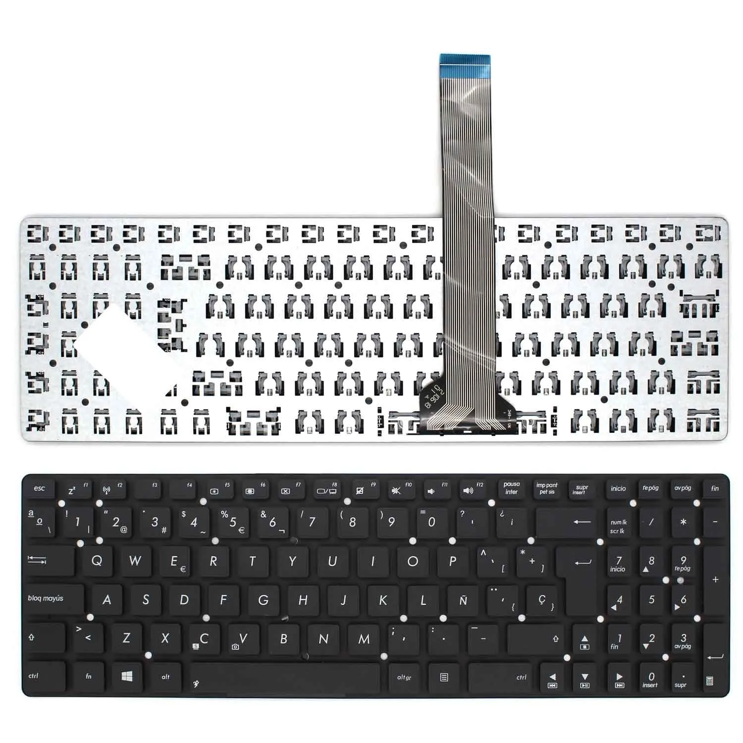 TECLADO PARA PORTÁTIL ASUS K55VD A55V A55VM A55VD A55VJ A55VS MP-11G36E0-528