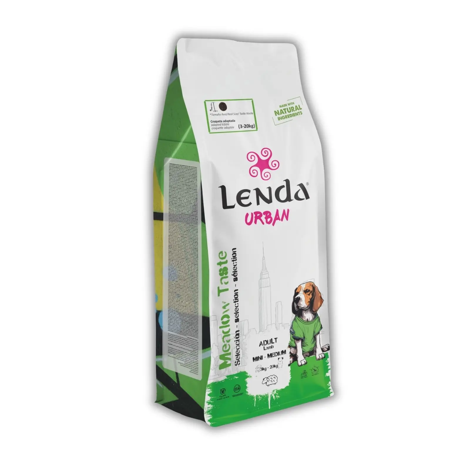 Lenda Urban Meadow - Pienso Natural de Cordero para Perros Natural