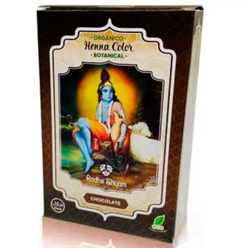 Radhe shyam henna powder botanicals chocolate 100gr