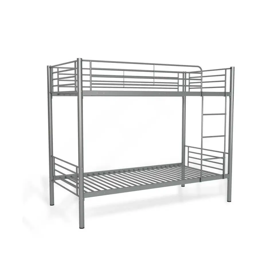 Litera singular as110  estructura metalica reforzado color gris, 165x199x96cm