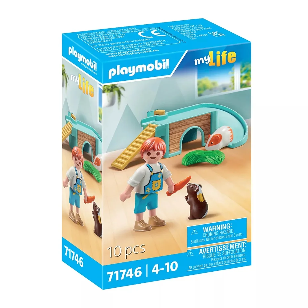 PLAYMOBIL - CASA PARA COBAYAS, 71746, TIENDA CON LICENCIA OFICIAL, GRANJA, NATURALEZA, ANIMALES, ENVÍO URGENTE 24-48 HORAS PENÍNSULA