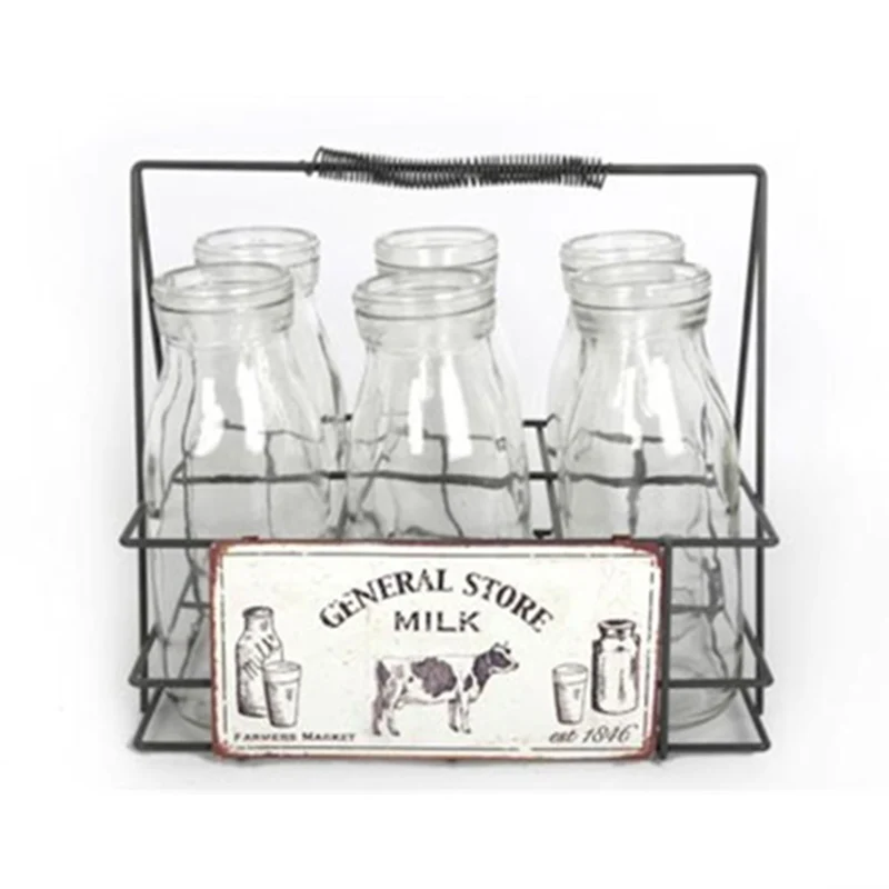 ¿Por qué el portador metálico con 6 botellas de vidrio de 175 ml es la mejor opción para tu cocina?