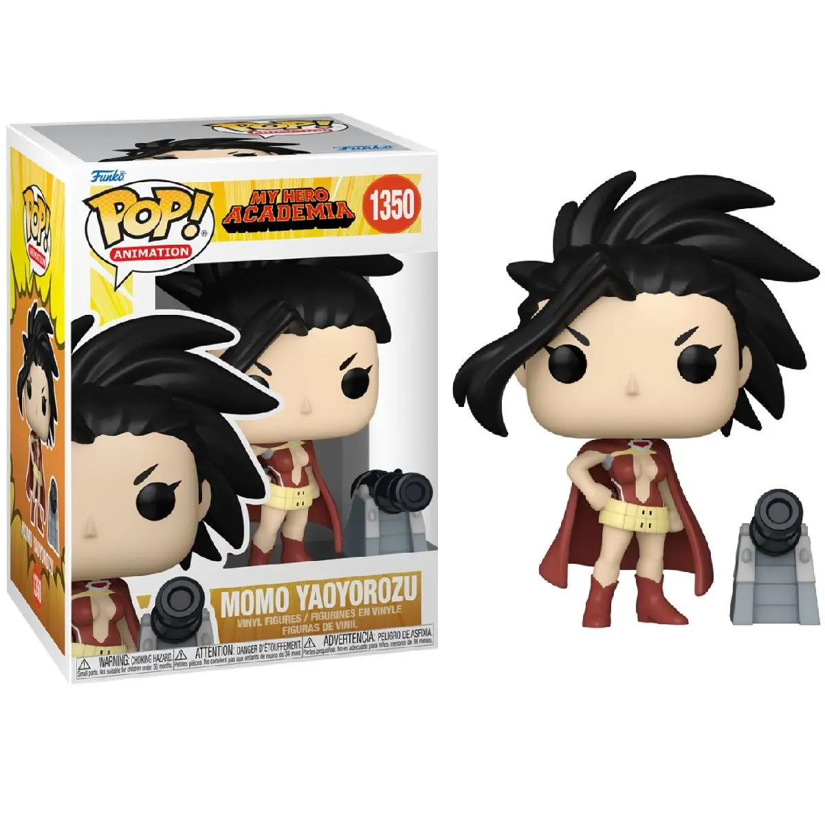 Funko Pop! My Hero Academia - Momo Yaoyorozu con Cañón, 68760, Nº1350