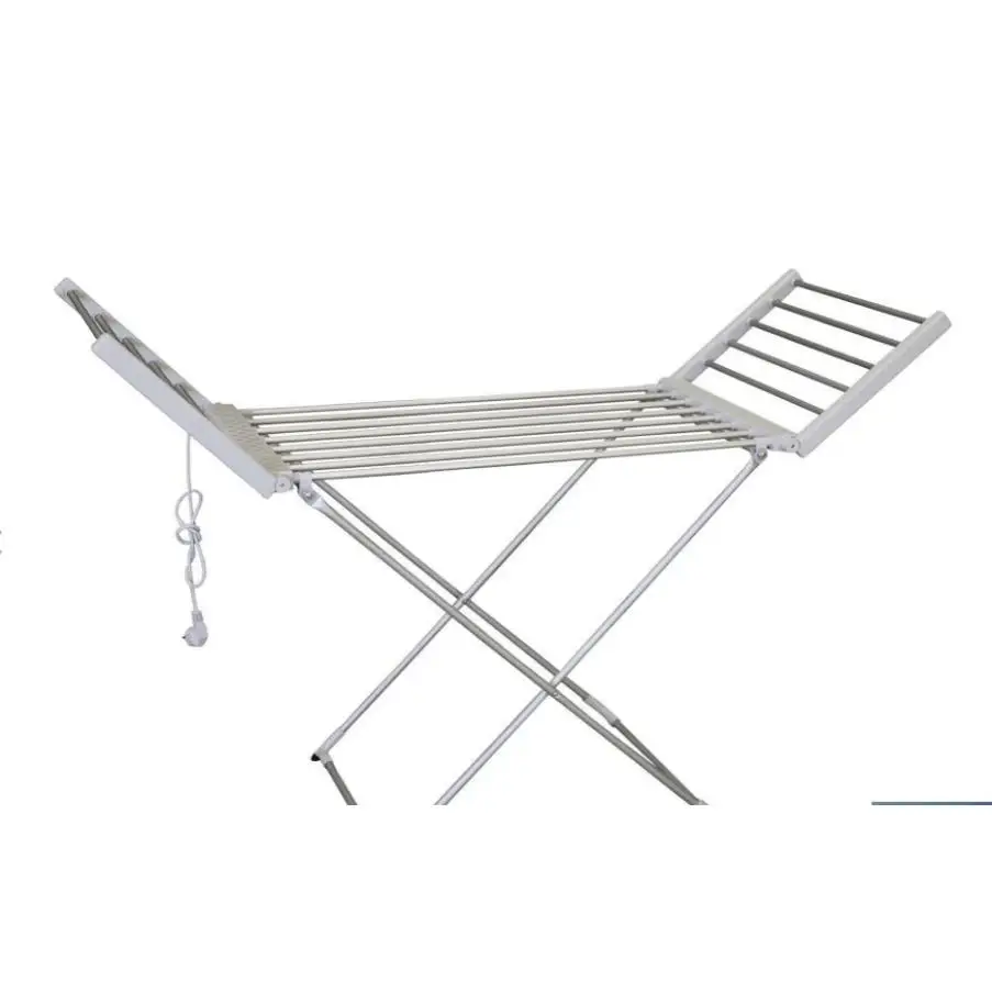 SANCO STORE- cofan tendedero eléctrico 220 W , fabricado en aluminio y plástico para un secado rápido y seguro