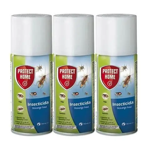 Protect Home - Insecticida Descarga Total 150 ml (Pack 3 unidades)