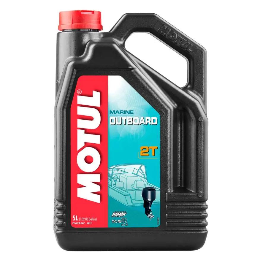 Aceite Lubricante Outboard 2T 5L Para Motores Náuticos 101734