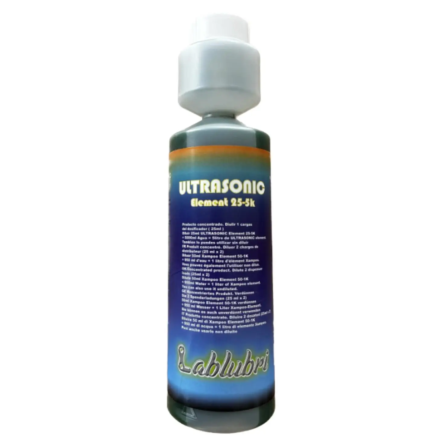 Lablubri Ultrasonic Element 25-5K 250ml Concentrado para Máquina de Ultrasonidos