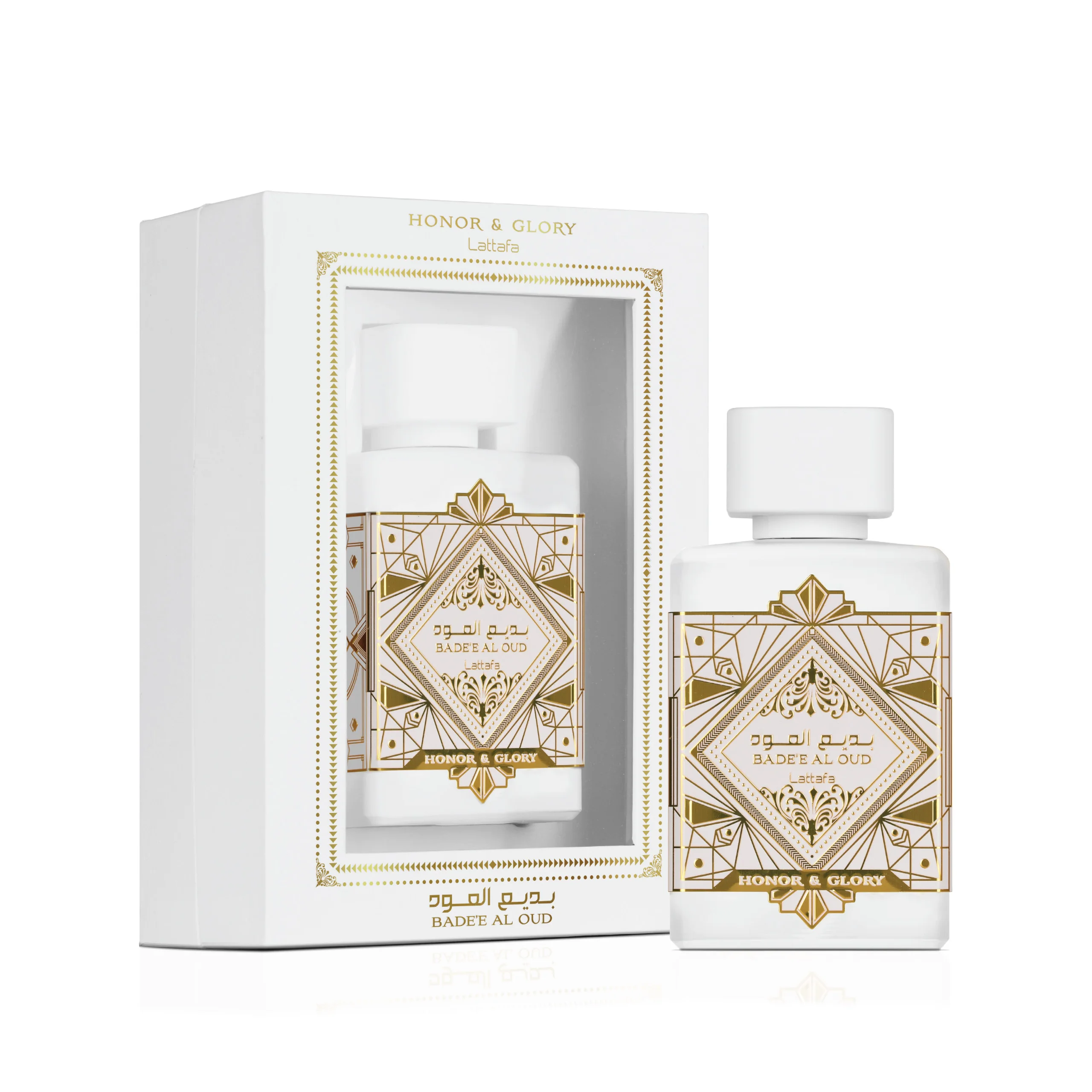 Bade'e Al Oud Honor & Glory de Lattafa - Perfume Femenino de Lujo 100 ML