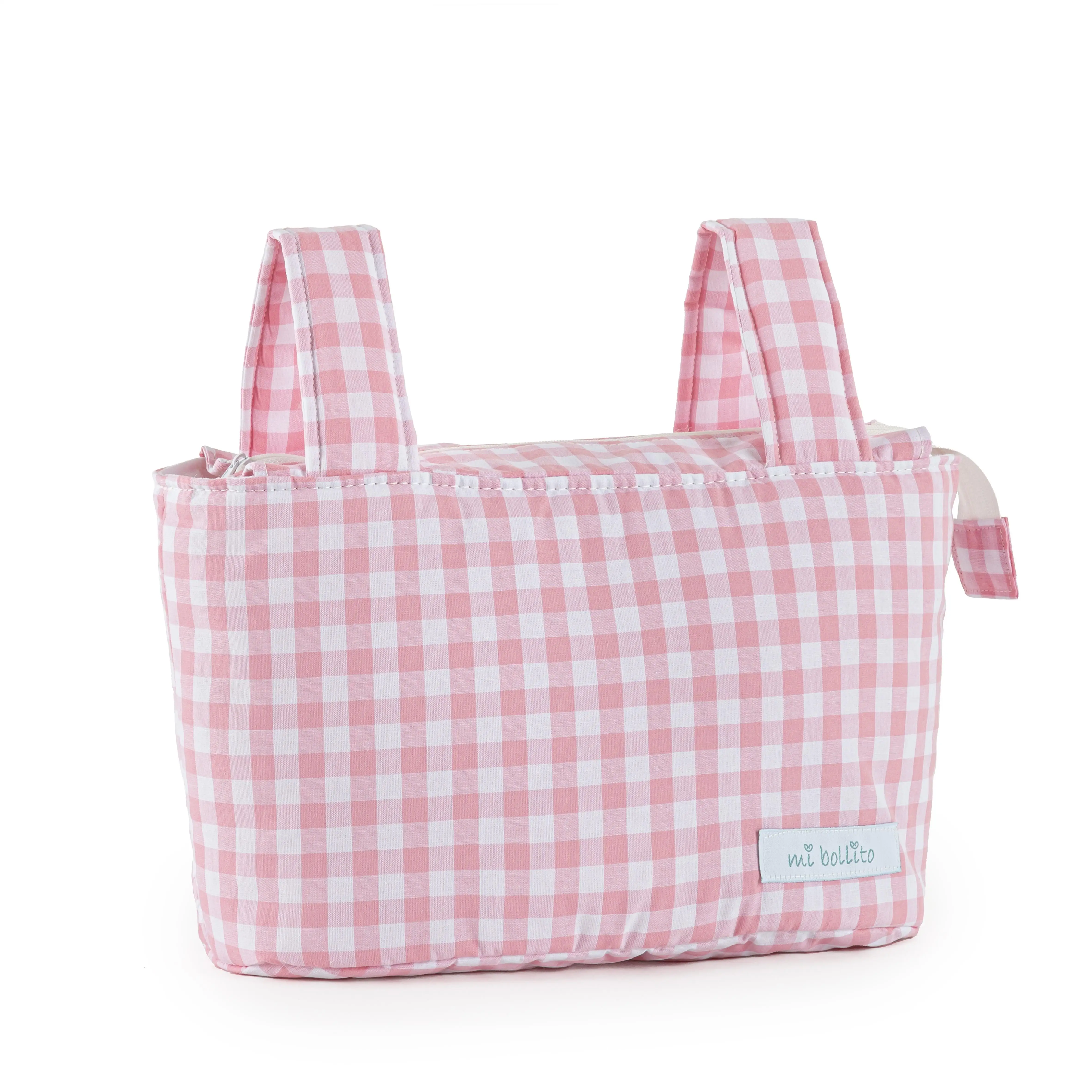 Mi Bollito - Bolsa Organizadora Pocket de Cochecitos para Mamá, Bolsa Carrito Bebe, Multifuncional de Gran Capacidad para almacenar. (Rosa)… - FIJALO - Los mejores complementos para tu bebé.