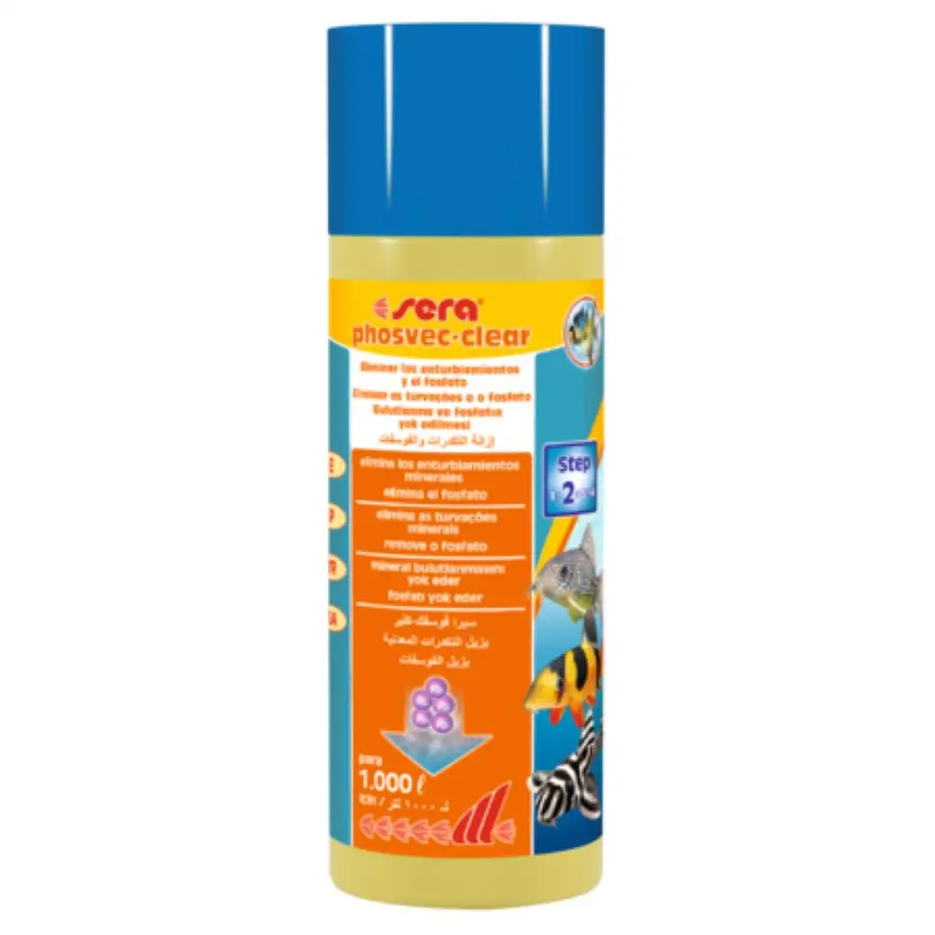 Phosvic-Clera-for pure and crystalline water in aquariums