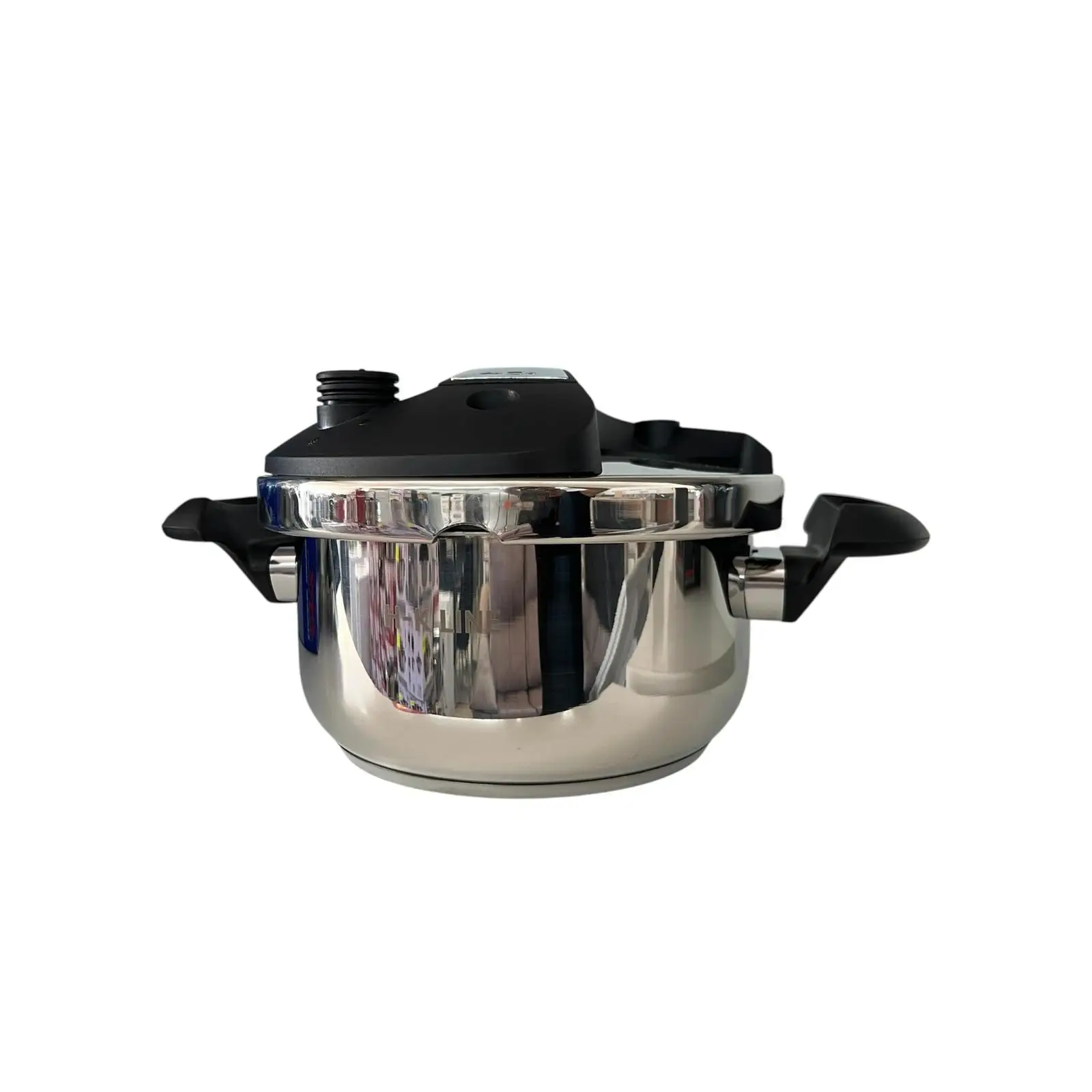 Olla Presión Súper Rápida HL LINE 4 L - 4 LITROS -  Inducción - OLLA A PRESION - 4L - VITRO - ELECTRICA - GAS - INDUCCION - 2EN1 - COUS COUS - VAPOR -CLIPER - FACIL CIERRE - INOX - 22 CM DIAMETRO
