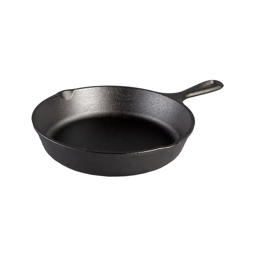 Round cast iron Skillet Lodge pan