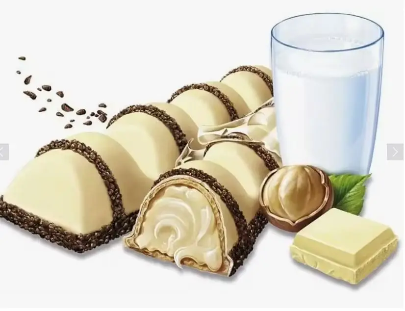 Kinder bueno white - box of 30 units of white chocolate bars with hazelnuts #4