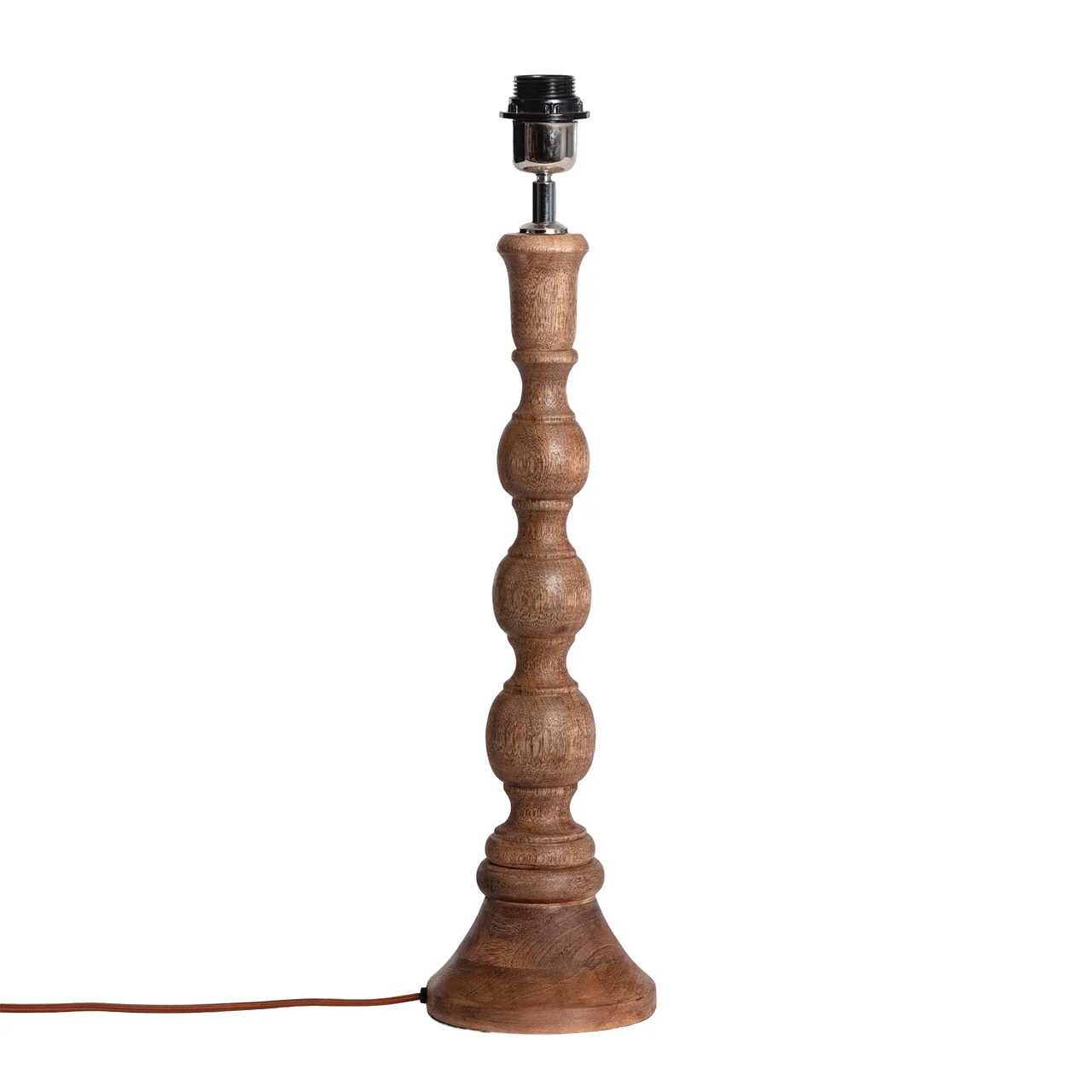 Ledkia Base Lámpara de Mesa Madera Anand ILUZZIA