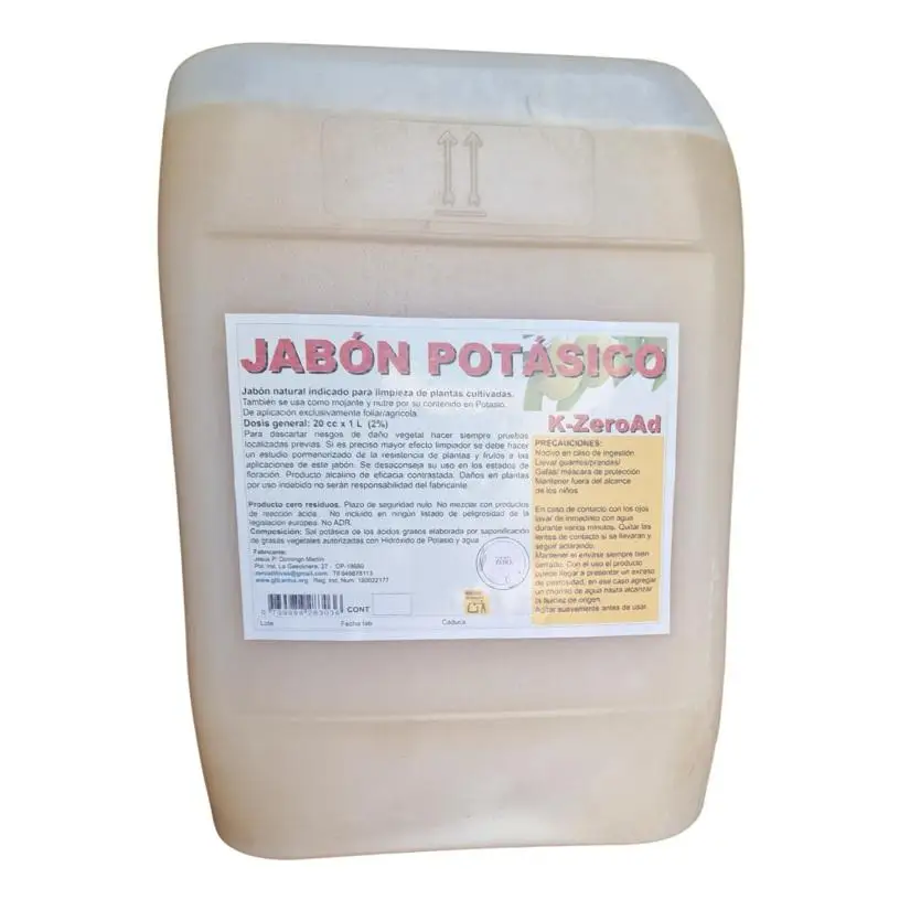 Jabón de Potasio Natural fabricado en España