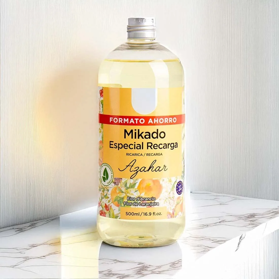 PANDAHOME Ambientador Mikado Reposición 500ML – Recarga de Aroma Natural y Equilibrado