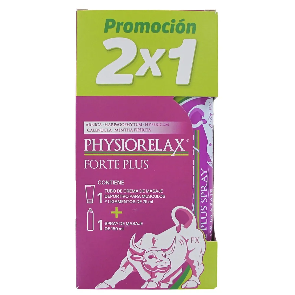 Physiorelax Forte Plus 75 ml + Spray 150ml