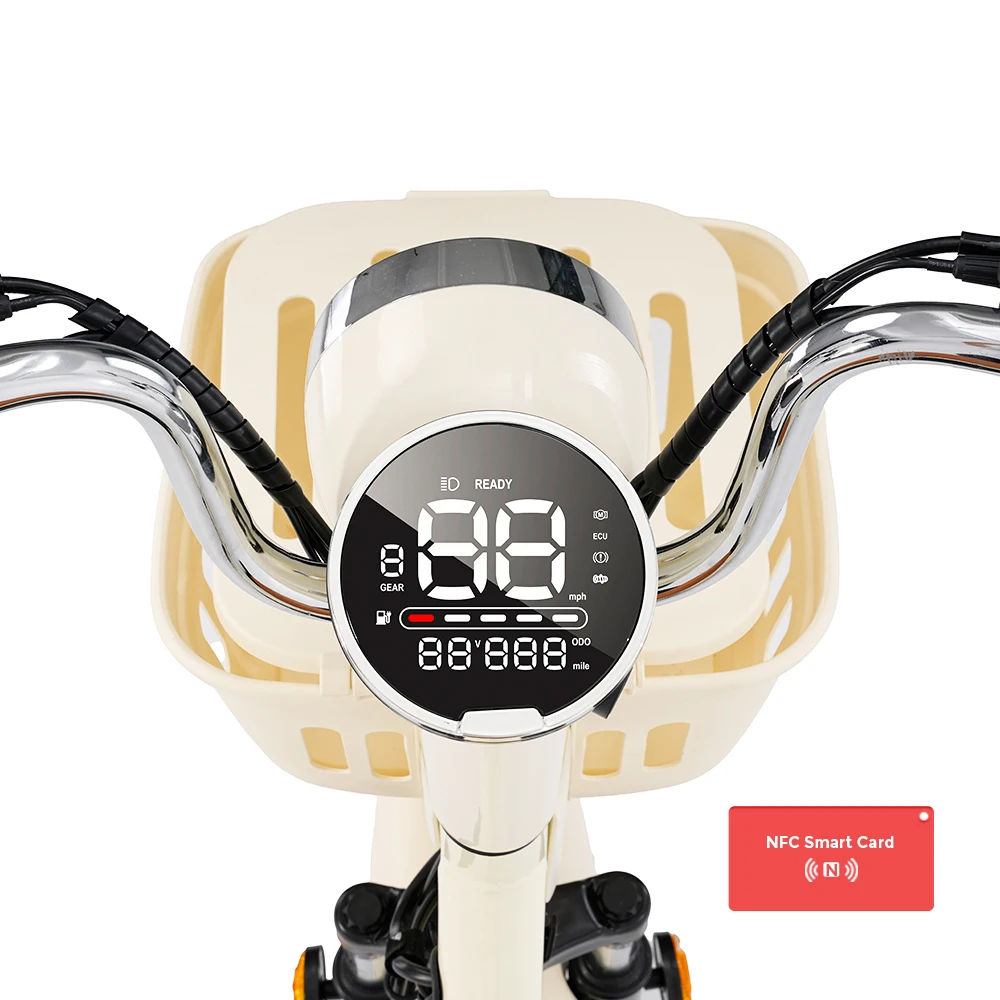 Patinetes Eléctricos iScooter Y16 con Asiento para Adulto 120kg – Potente 1200W – Ruedas 14″ – 48V20Ah – Velocidad Máx. 45km/h – Autonomía 100km 3