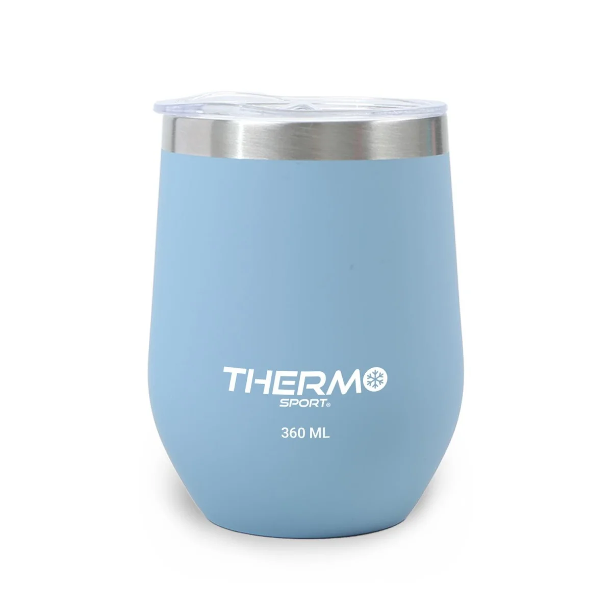 ZYLX SHOPPING – Thermo Sport Travel Mug 360 ml Acero Inoxidable Soft Touch para Bebidas Calientes o Frías