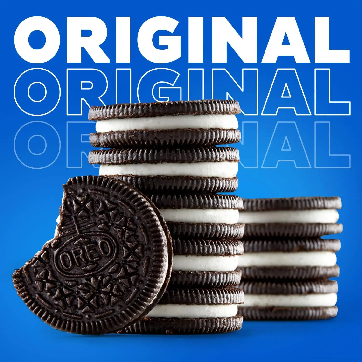 Original Oreo. Cocoa cookies filled with cream vanilla flavor. Box of 20 units x 66g