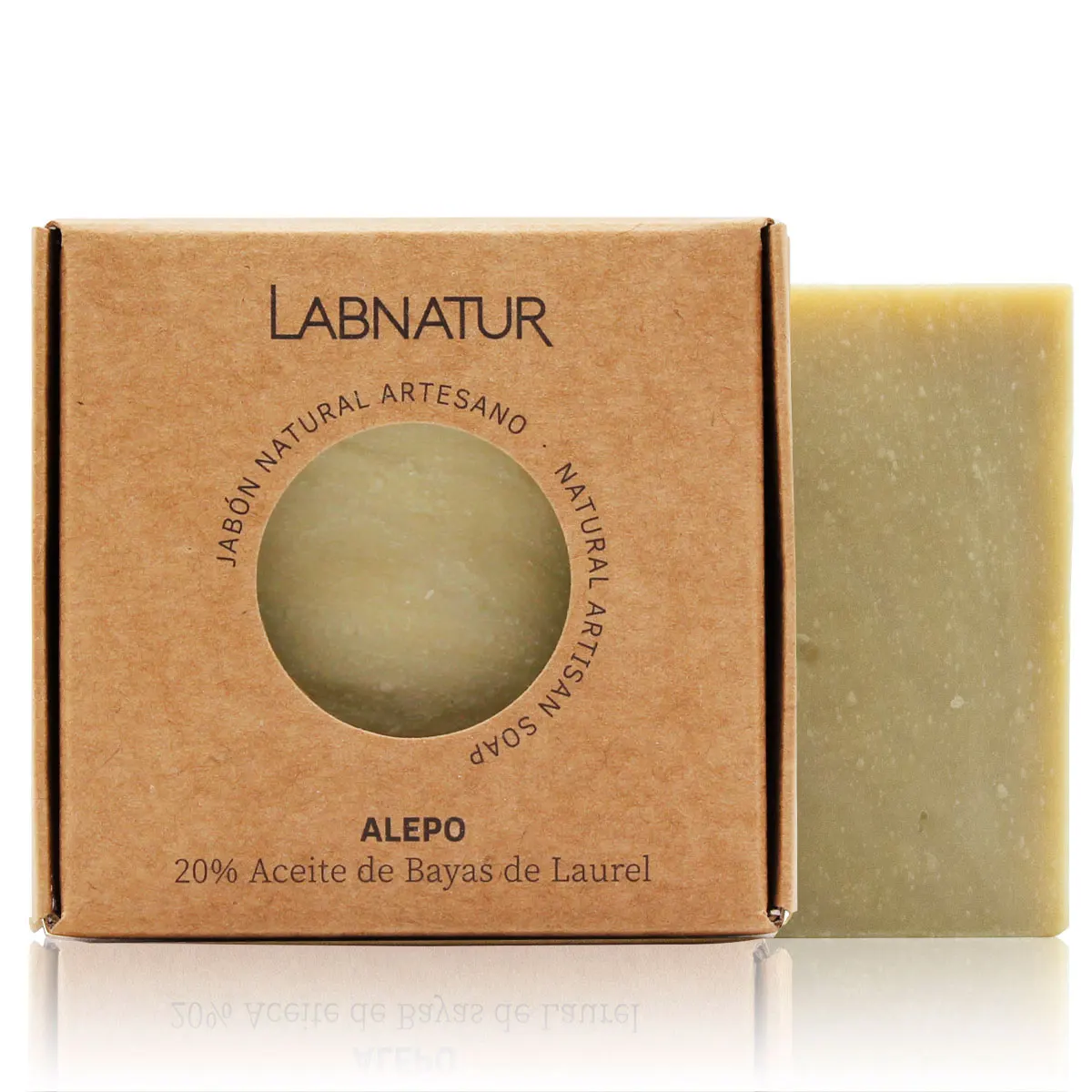 Sys Oliva Jabón Natural Premium Alepo 80 G - Imagen 3