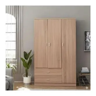 Armario Boreal 3 puertas + 2 cajones 180x90x42 cm