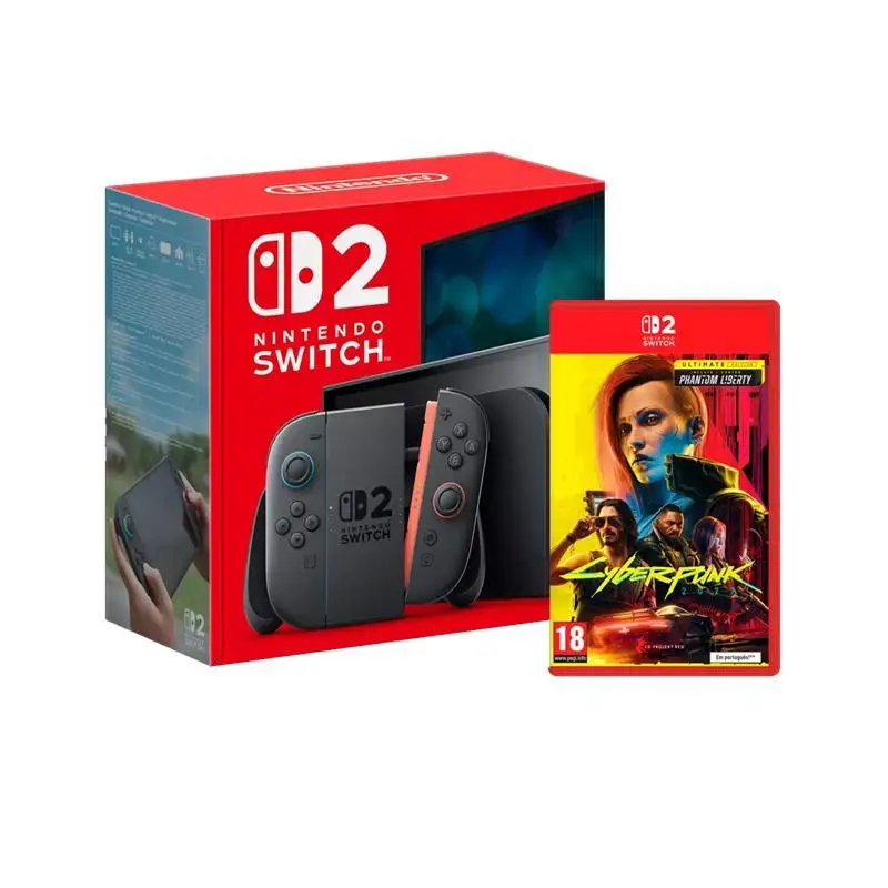 Nintendo Switch 2 Consola + Cyberpunk 2077: Ultimate Edition + Version ESPAÑA - SWITCH 2