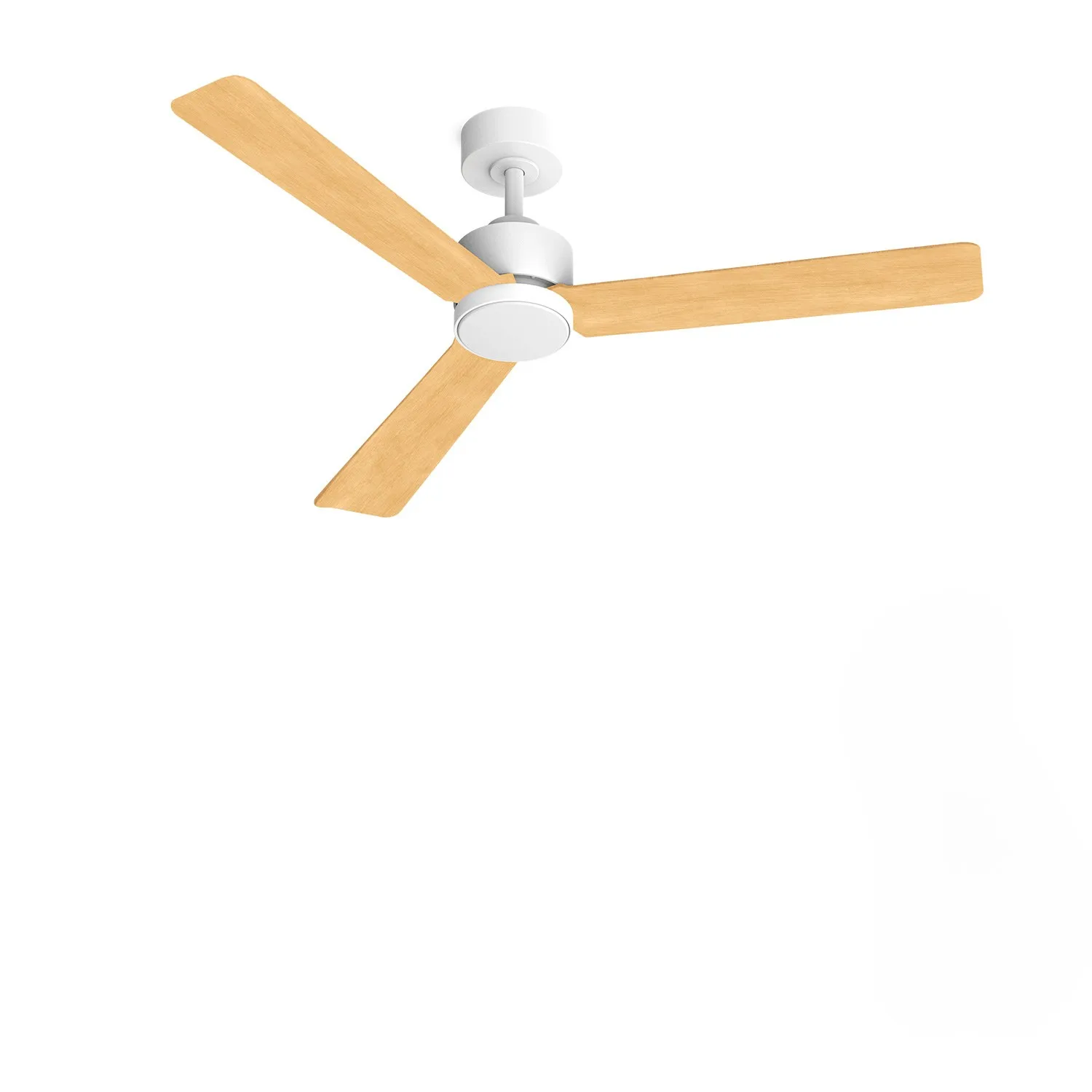 CREATE - Silent 40W Ceiling Fan with LED Light, Ø132 cm or Ø152 cm, featuring speed settings and modern design for living room or bedroom use, perfect for smart home integration. #1