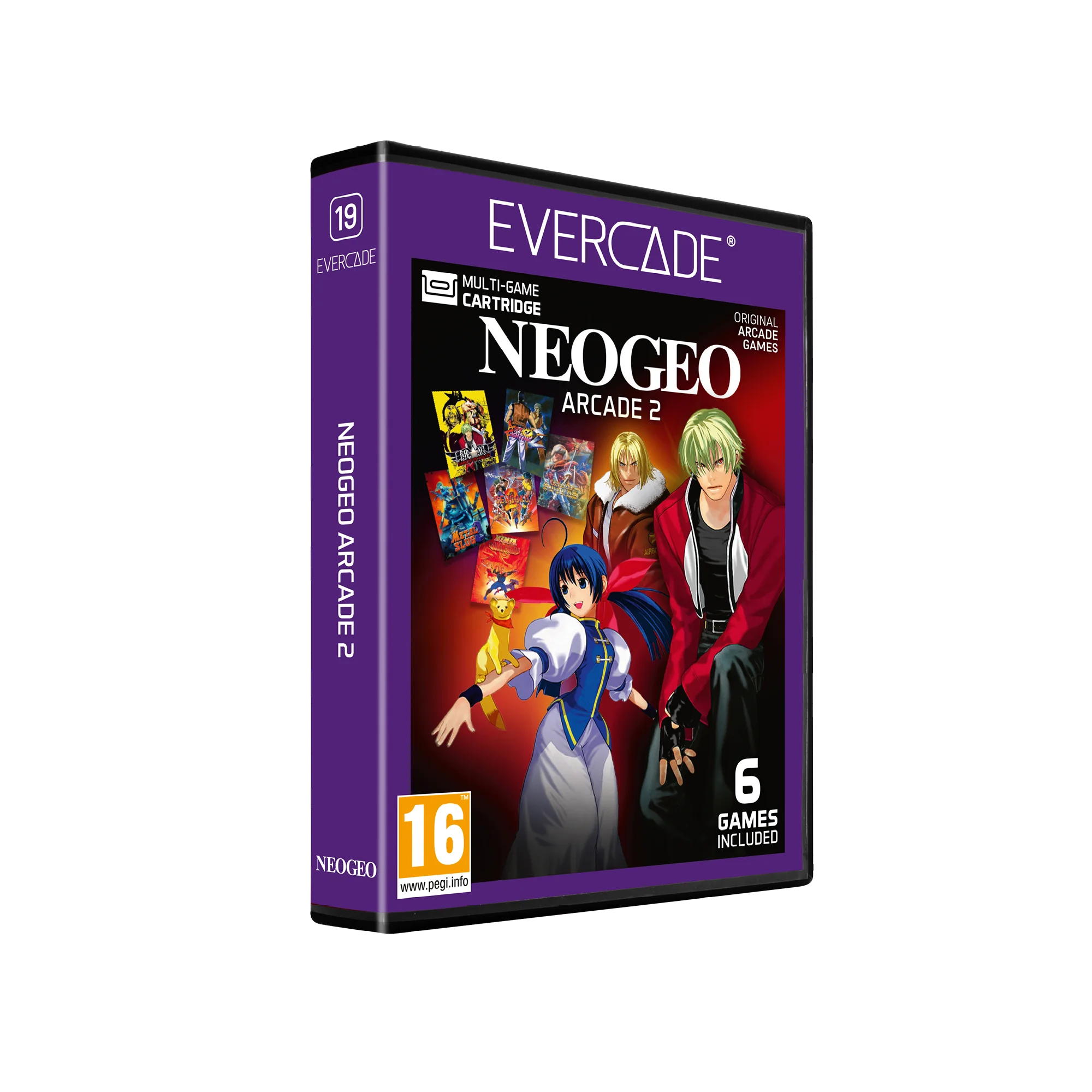 Cartucho Evercade NEOGEO Arcade 2 - Nuevo precintado - PAL España