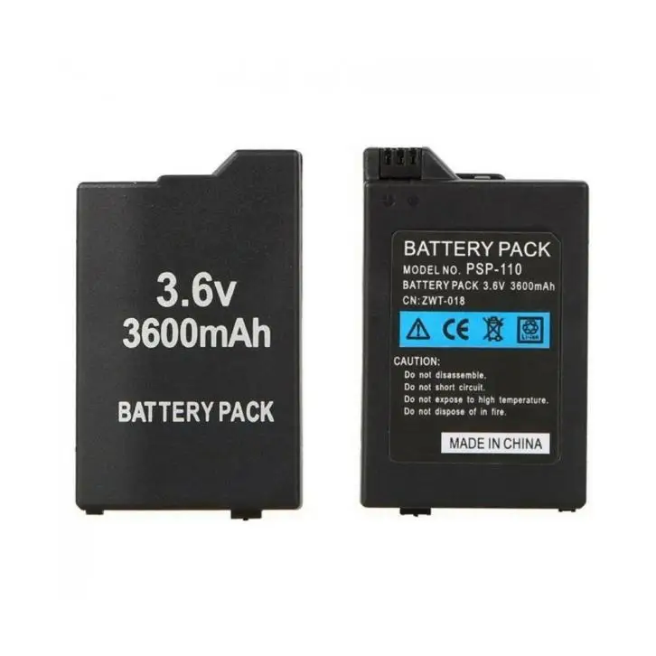 BATERIA PARA SONY PSP 2000 2004 3000 3004 COMPATIBLE SLIM 3600MAH CAPACIDAD ALTA