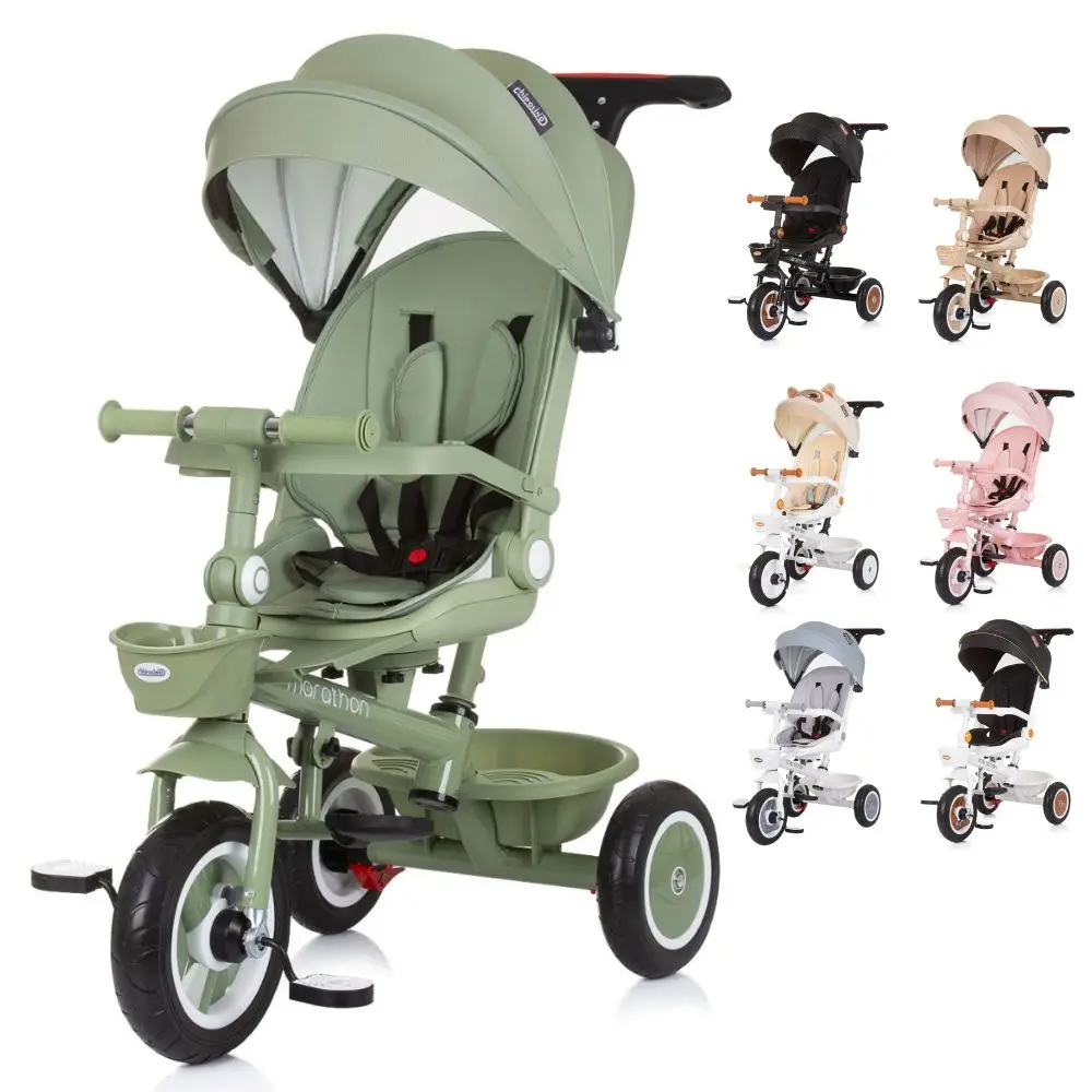 CHIPOLINO Triciclo con asiento giratorio MARATHON hasta 25 kg de Chipolino