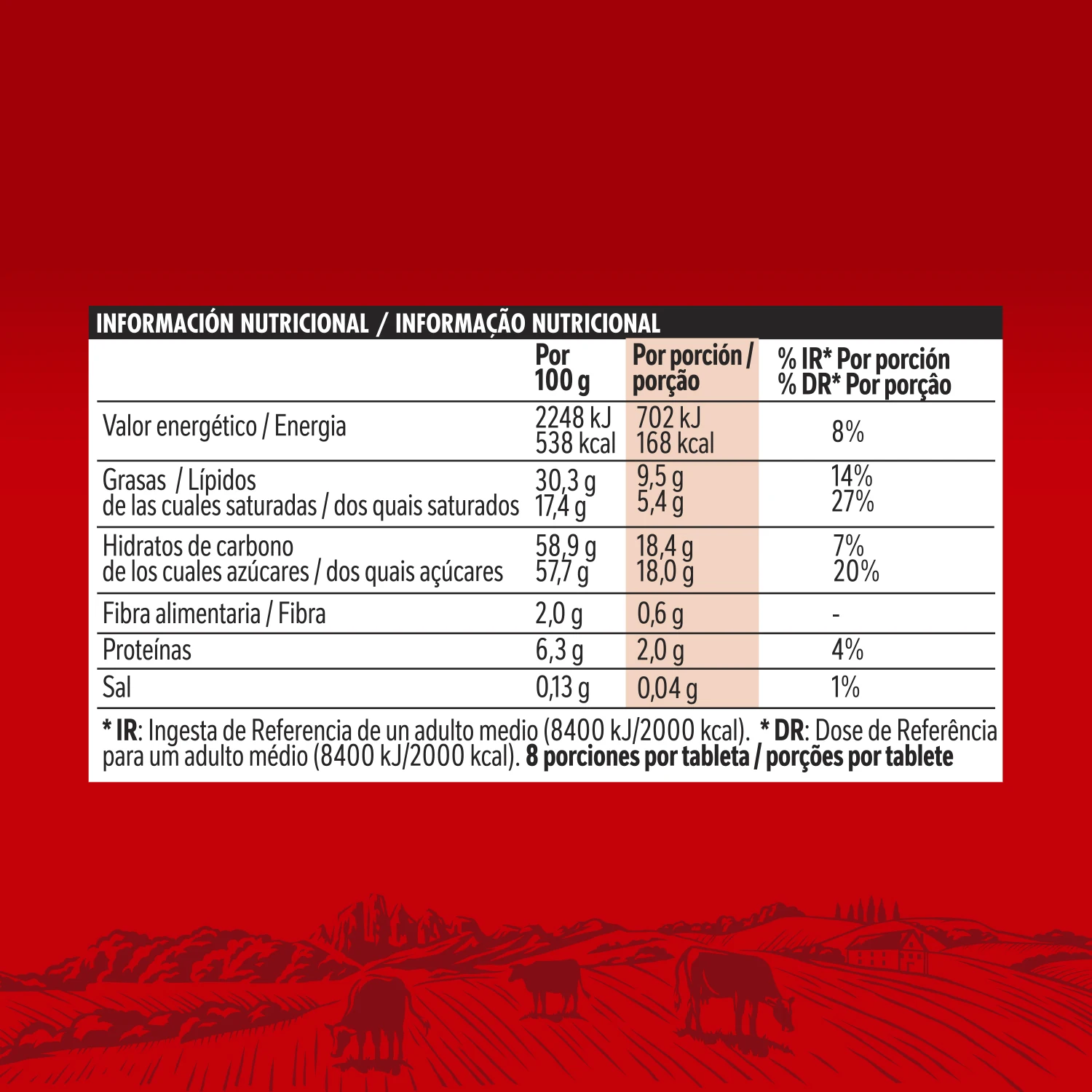 Nestlé extrafine milk chocolate package 16 units 250g