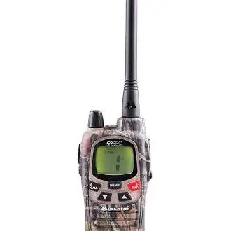 Midland Radio Walkie Talkie G9 Pro dual band transceiver 40 channel PMR446 69 channel LPD - 1 transceiver 4 rechargeable batteries AA 1.2V/1800 mAh Ni-MH