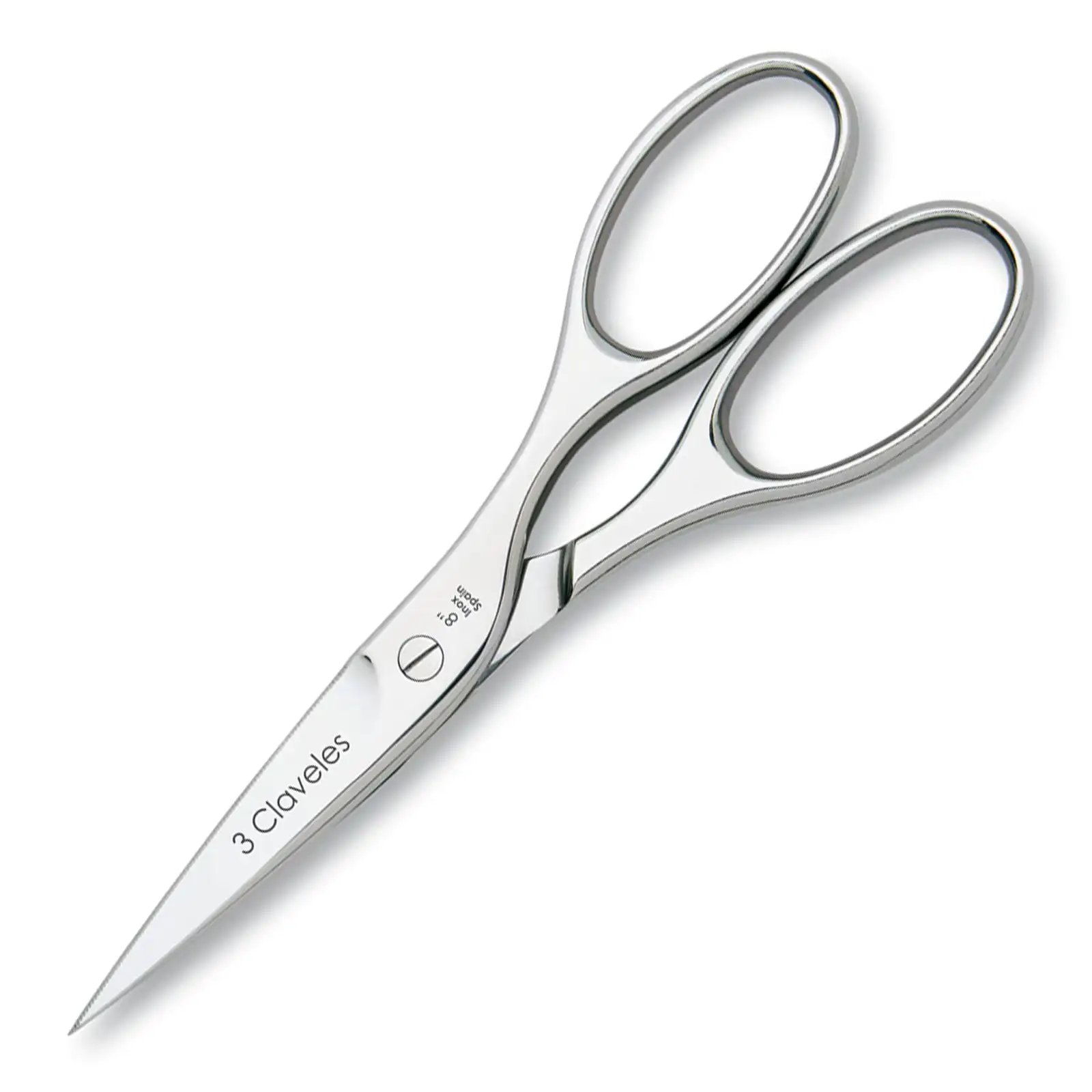 3 Claveles Grand Cuisine Tijeras de Cocina Profesionales 8" 20cm Acero Forjado en Caliente
