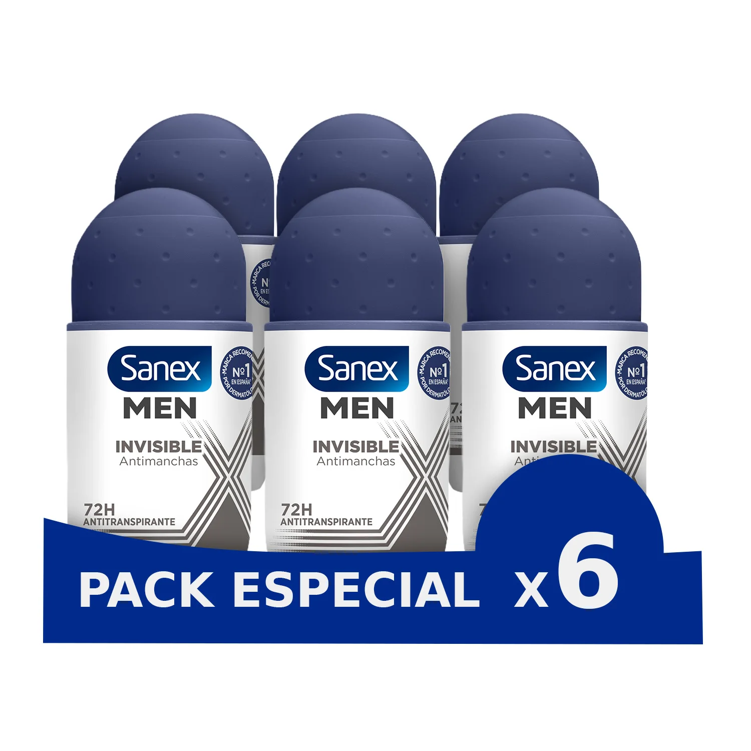 Desodorante Roll on Sanex Men Invisible 50ml