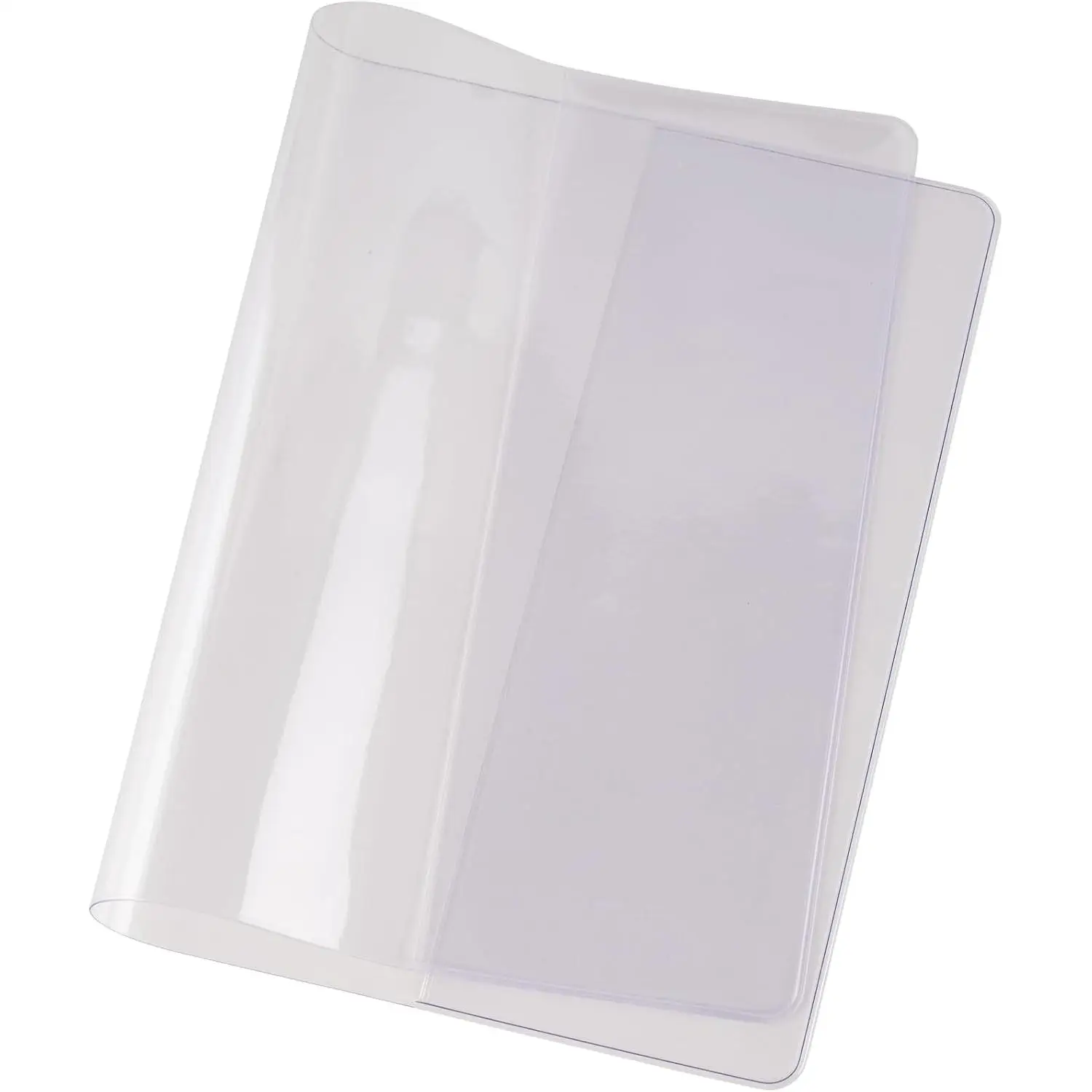 Confezione da 10 Copertine Trasparenti Autoadesive per Libri 28x53, 29x53, 30x53 o 31x53 cm – Copertine Protettive Regolabili con Patta, PVC Resistente, Facili da Applicare, Protezione per Libri