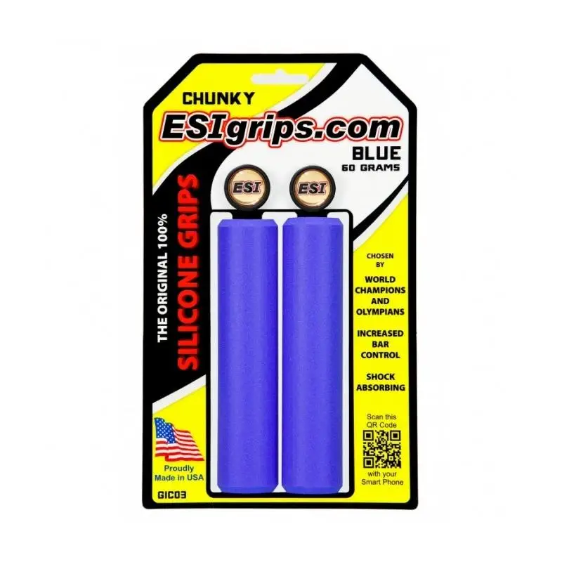 EsiGrips Puños Chunky Azul EsiGrips Puños Chunky Azul ESIGRIPS   de ciclismo para bicicleta