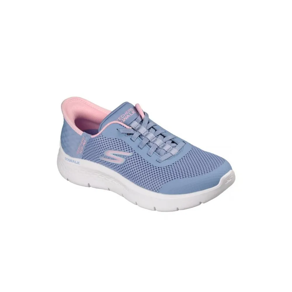 Sneakers Skechers Grand Entry Mujer Celeste