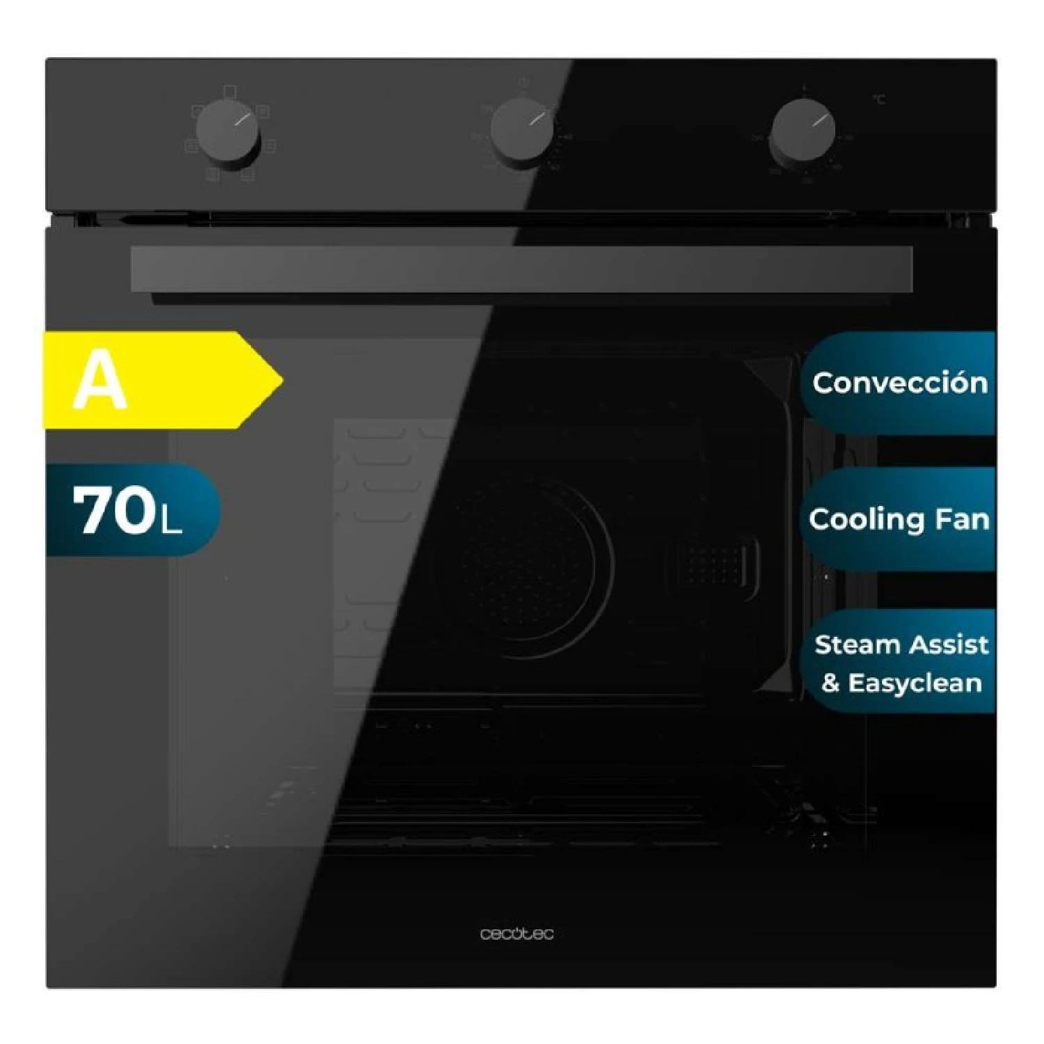 Cecotec Bolero Hexa M236000 Glass Black Time A