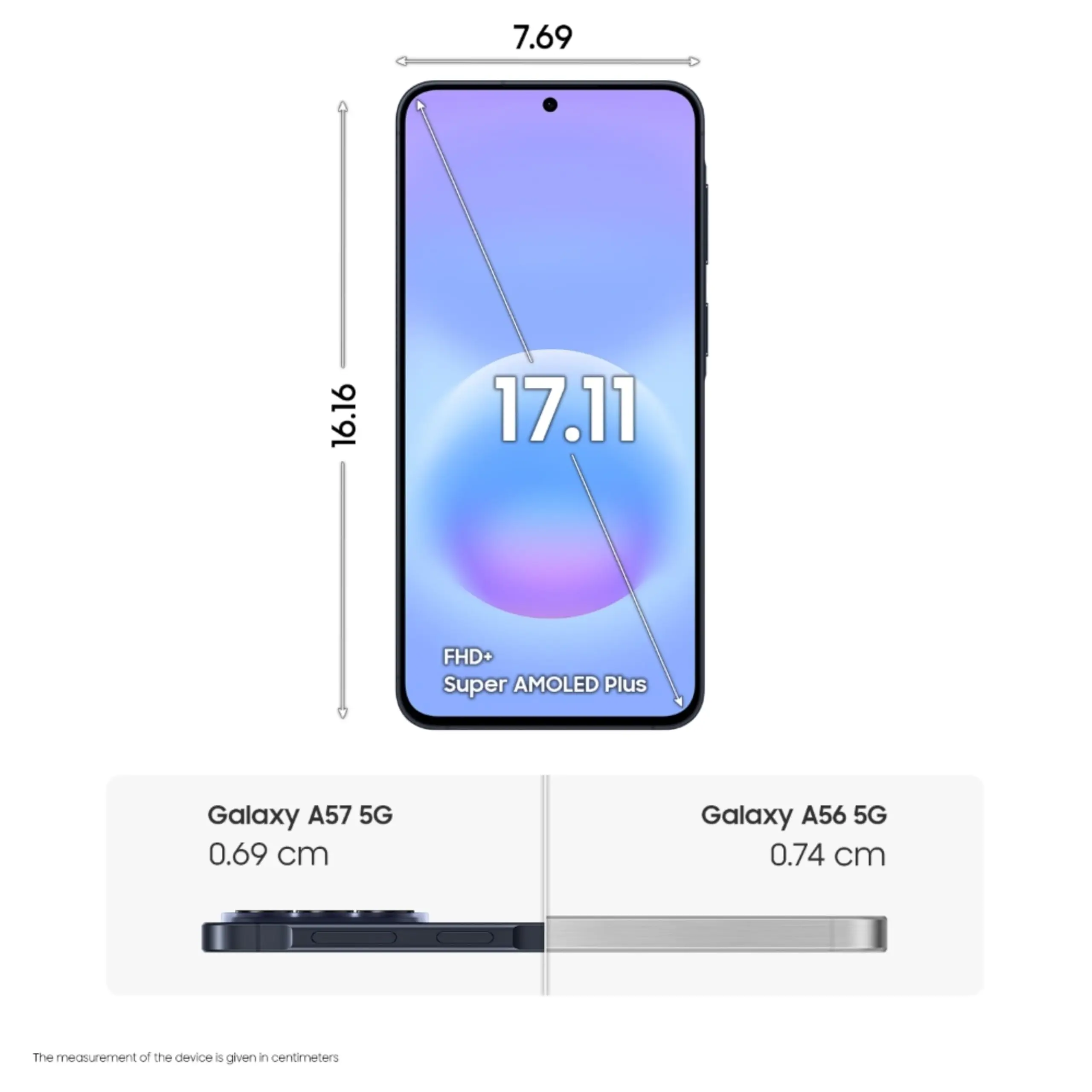 Samsung Galaxy A57 5G 8GB RAM , 128GB/256 GB ROM / 6,7″ Super AMOLED Plus FHD+ Versión EU 9