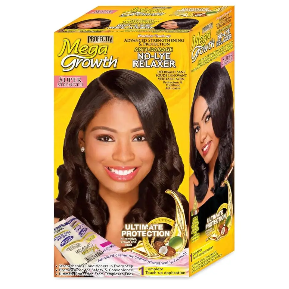 CasaSofia- Profectiv Mega Growth No-Lye Relaxer Kit Super 1 Application,  MEGA CRECIMIENTO ANTI-DAMAGE RELAXER SUPER 1 APLICACIÓN DE RETOQUE