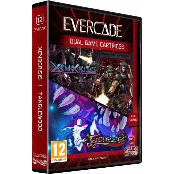 Cartucho Evercade Xeno Crisis + Tanglewood Dual Game  - Nuevo precintado - PAL España