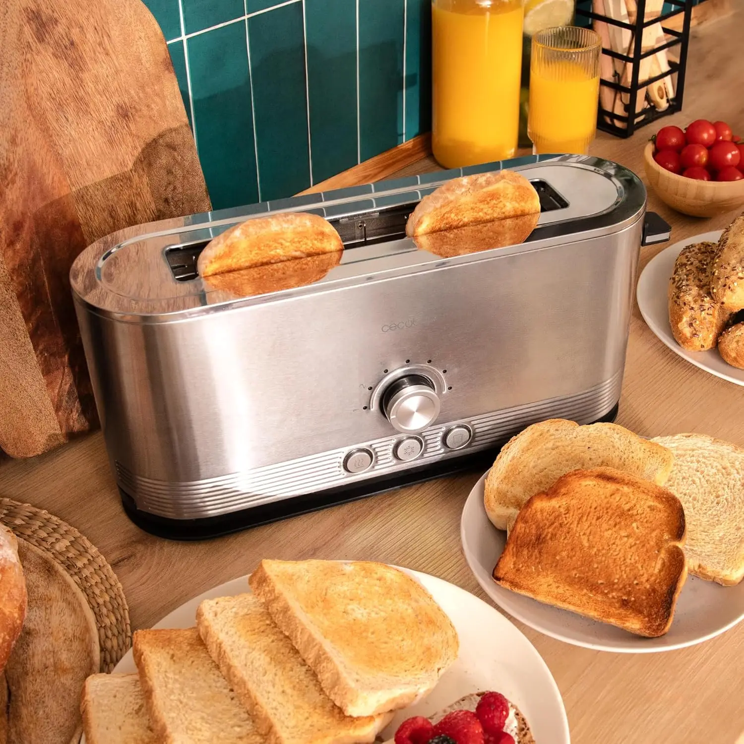 Shine&toast extra cecotec vertical toaster