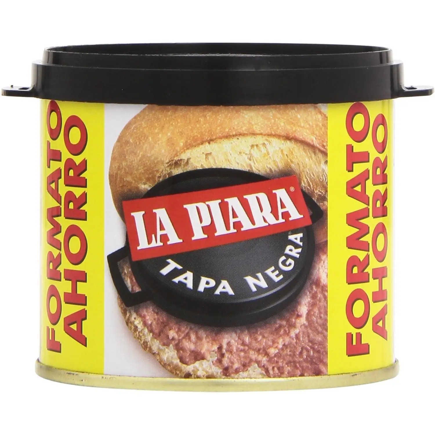 La Piara - Paté de hígado de cerdo - Tapa negra - 225 g - [pack de 3]