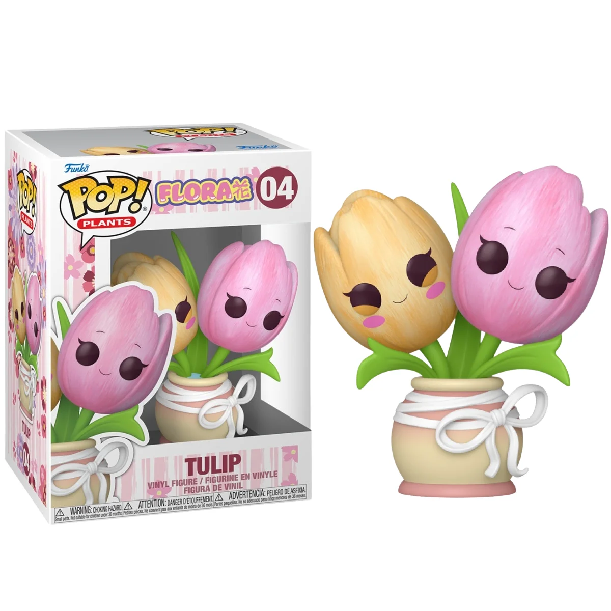 FUNKO POP! PLANTAS: FLORA - TULIPÁN, 88384, Nº04, TIENDA CON LICENCIA OFICIAL, ENVÍO URGENTE 24-48 HORAS PENÍNSULA, FLORES, BOTÁNICA