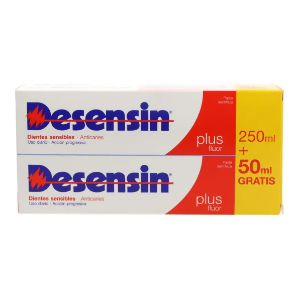 Desensin Plus Pasta Dental 250+50 ml Promo Desensin