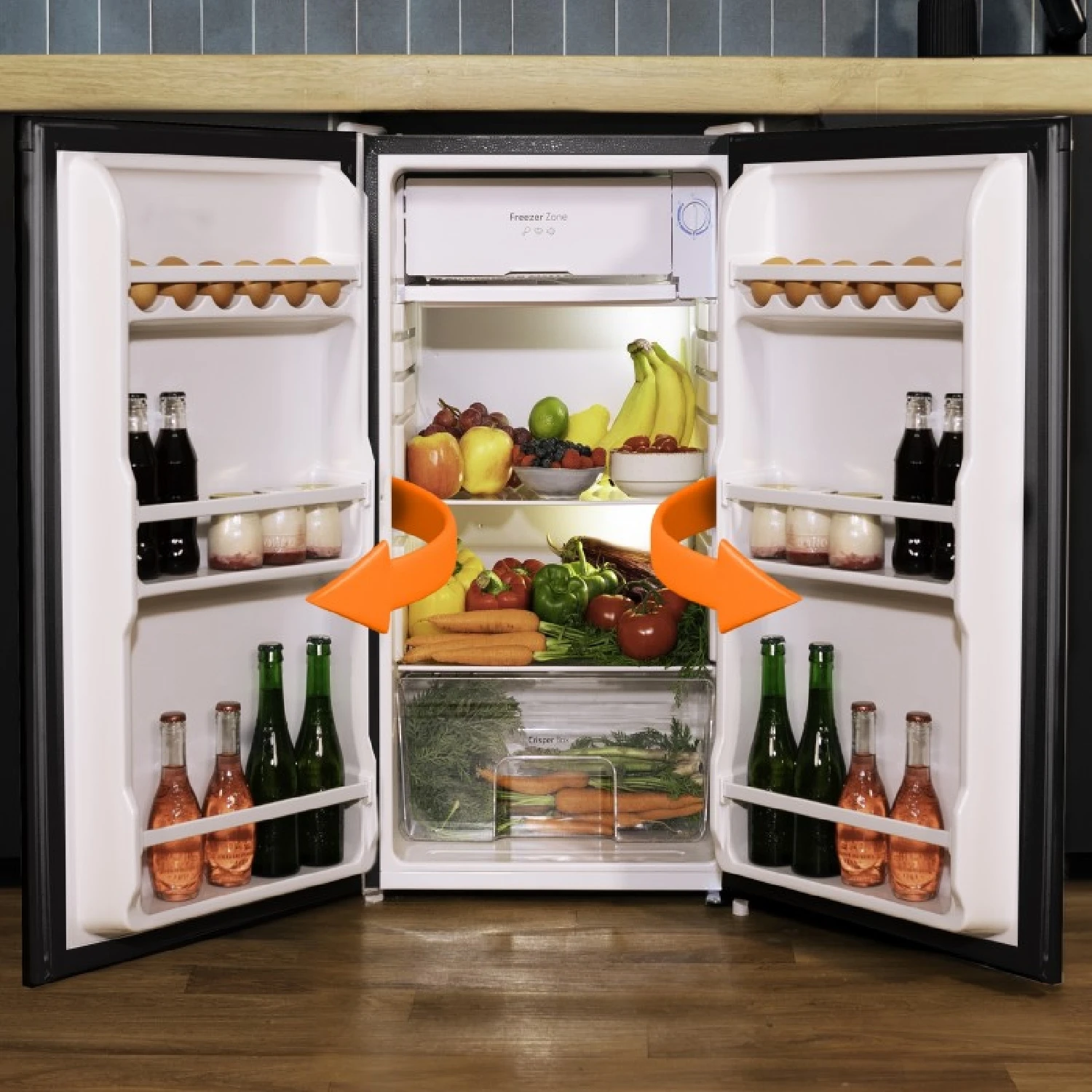 Cecotec mini refrigerator bolero coolmarket tt 90 black e