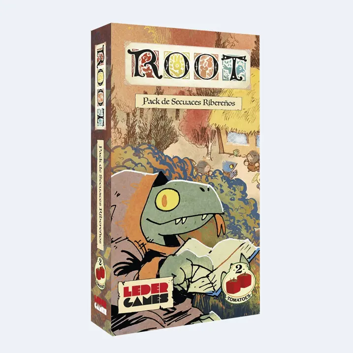 Expansión para ROOT | Pack de Secuaces Ribereños | Juego de Mesa con Tablero | de 2-4 Jugadores | Idioma: Español